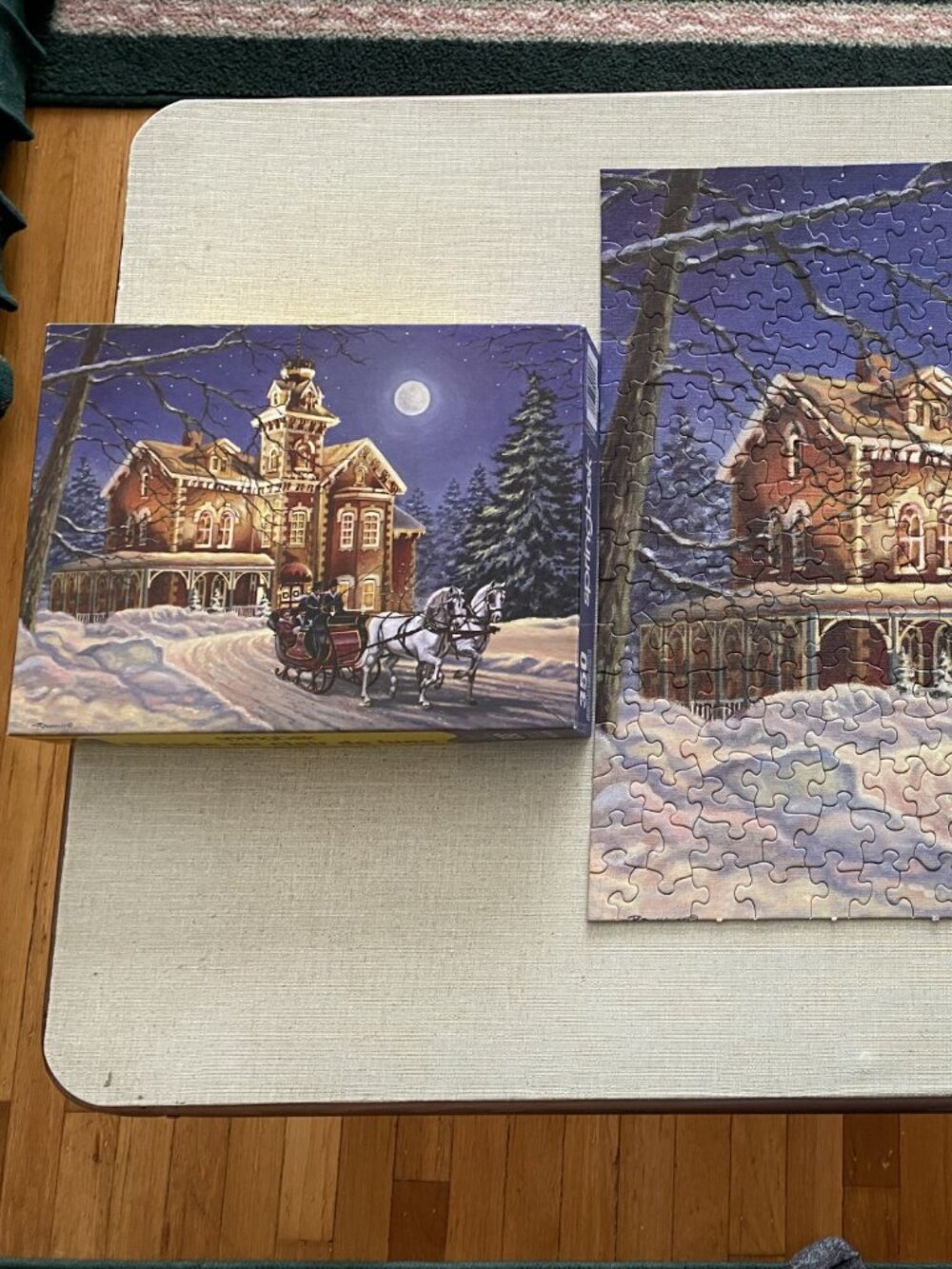 350 piece Jigsaw Puzzled "Moonlight Travelers" by Springbok